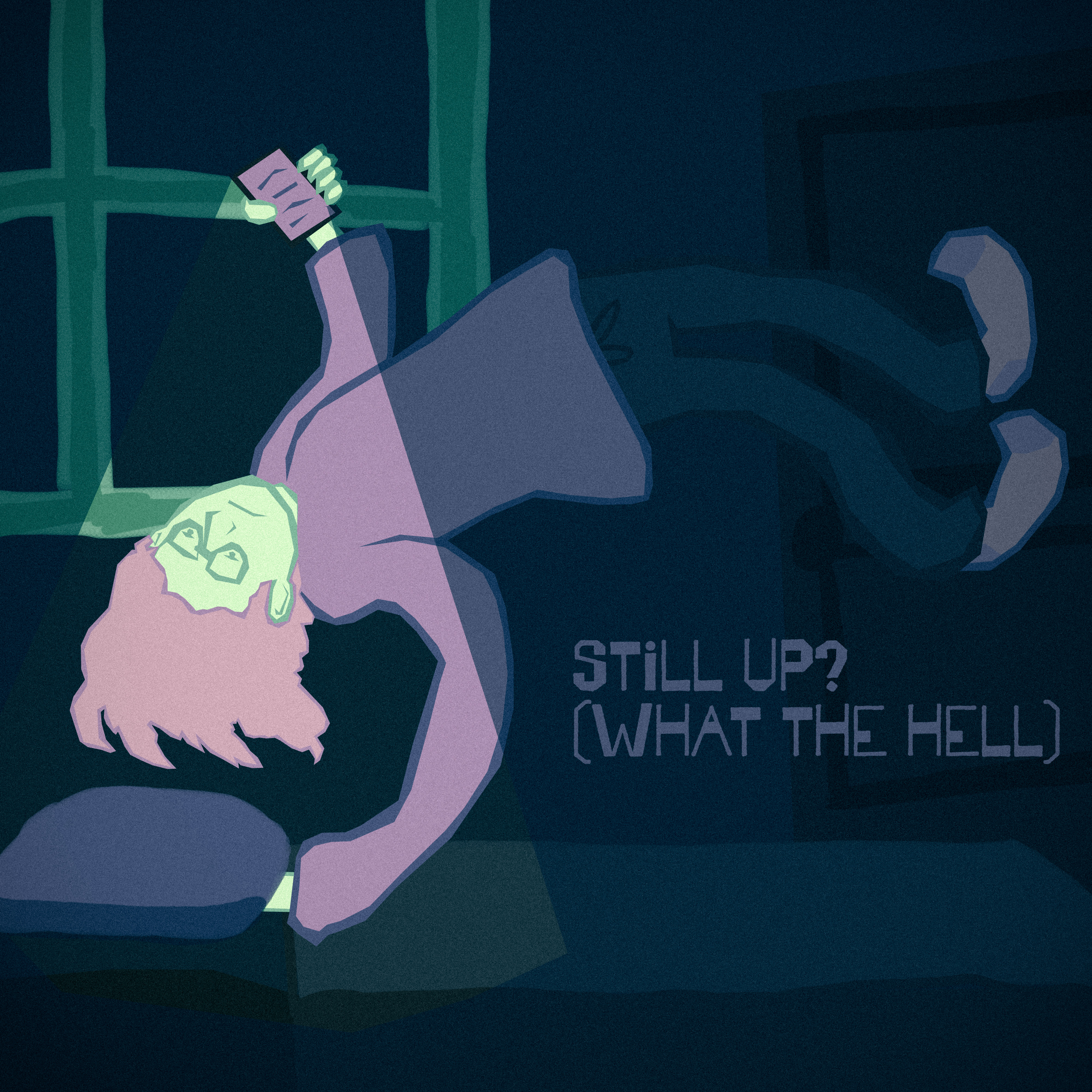 still up? (what the hell) album cover